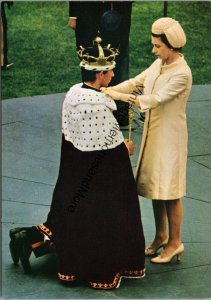 Investiture of HRH Prince Charles Prince of Wales Postcard PC264