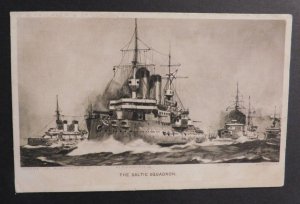 Mint Postcard The Baltic Squadron Alexander II Alexander III Oleg Borodius Ships