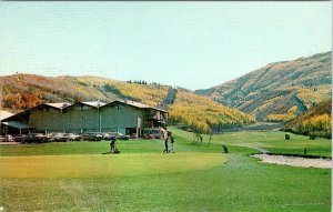 Park City, UT Utah PARK CITY RESORT Golf Course~Golfers~Golfing ca1960s Postcard