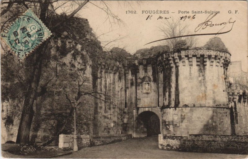 CPA Fougeres Porte Saint Sulpice (1237640) 