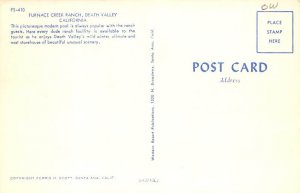 Furnace Creek Ranch Death Valley CA