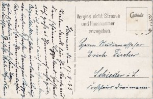 Hammi i. W. Ehrenmal 1914-18 Postcard G25