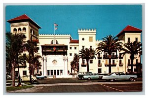 Vintage 1950's Postcard New St John's County Courthouse Augustine Florida