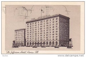 The Jefferson Hotel, Peoria, Illinois, PU-1951