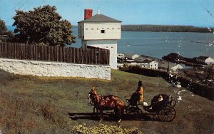 The Blockhouse Old Fort Mackinac - Mackinac Island, Michigan MI