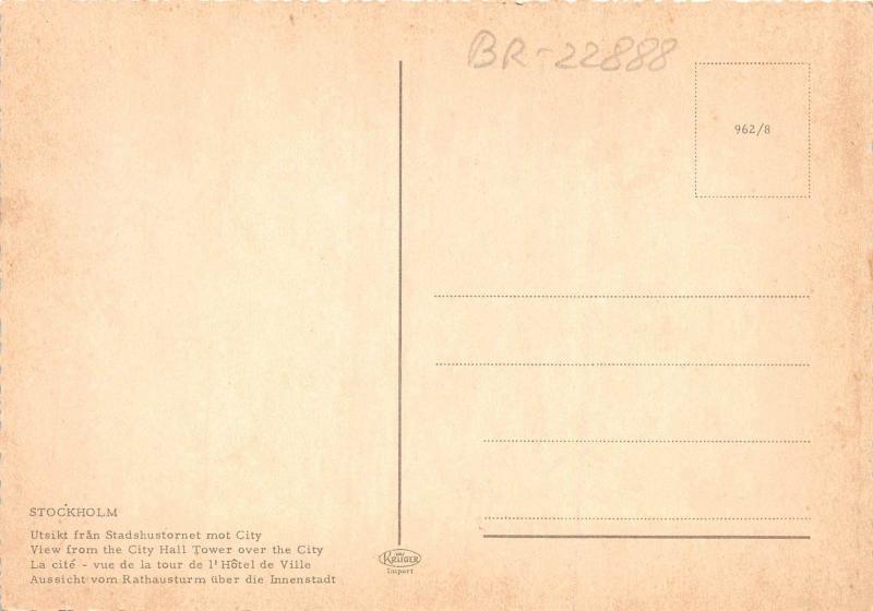 BR22888 la cite Stokholm sweden