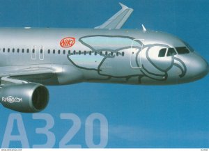 NIKI Airlines Airbus A320-214 Jet Airplane , 80-90s ; Version-2