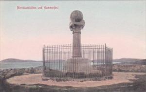 Norway Meridianstotten ved Hammerfest