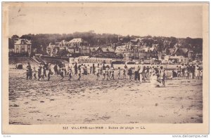 Scene De Plage, Villers sur Mer (Calvados), France, 1900-1910s