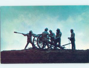 Pre-1980 card CIVIL WAR DIORAMA Pea Ridge - Garfield Near Rogers AR F1642