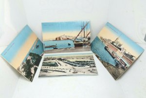 Job Lot 4 x  Antique Vintage Postcards Of Malta Floriana Marsamuscetto Isola