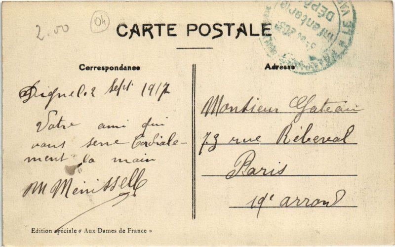 CPA Digne La Caserne Maldonat (922085)