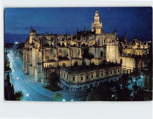 Postcard Cathedral, Seville, Spain