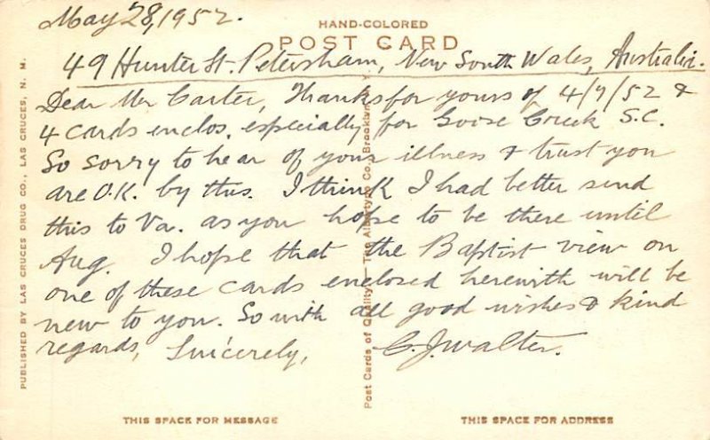 Methodist Church Las Cruces, New Mexico NM