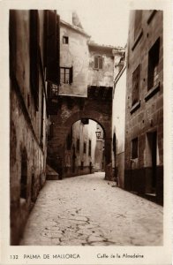 CPA AK Espagne Palma de MALLORCA - Calle de la Almudaina (317986)