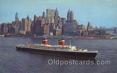 S.S. United States Ocean Liner, Oceanliner Ship Unused 