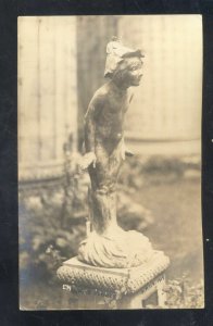 RPPC PANAMA PACIFIC INTERNATIONAL EXPOSITION STATURE REAL PHOTO POSTCARD