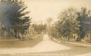 Ercchiles St. Strauthglass Park 1907 Rumford Falls Maine RPPC real photo 7435