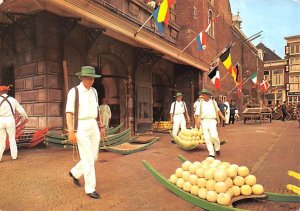 Cheese Market Alkmaar Holland Postal Used Unknown 