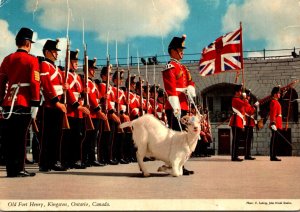 Canada Kingston Old Fort Henry The Fort Henry Guard Executing General Salute