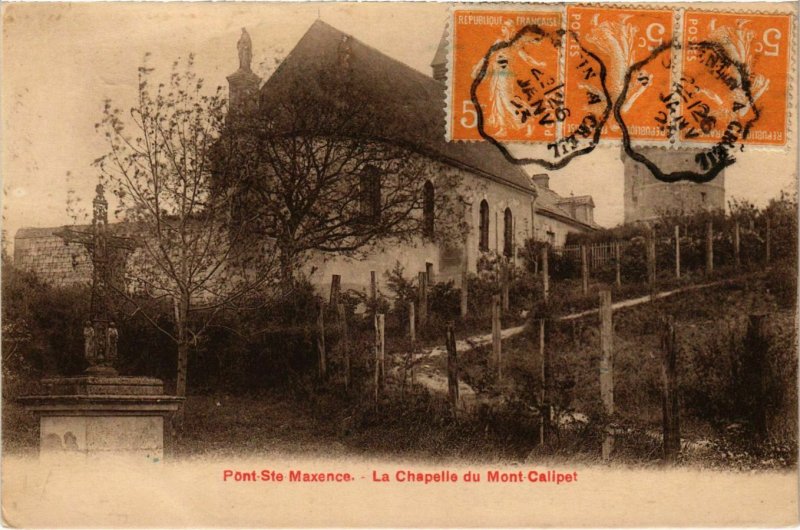 CPA Pont-Sainte-Maxence - La Chapelle du Mont Calipet (1032469)