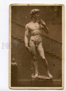 3028741 NUDE Young Man DAVID by MICHELANGELO Old PC