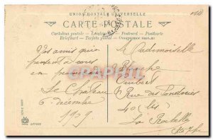 Old postcard Under Feuillee