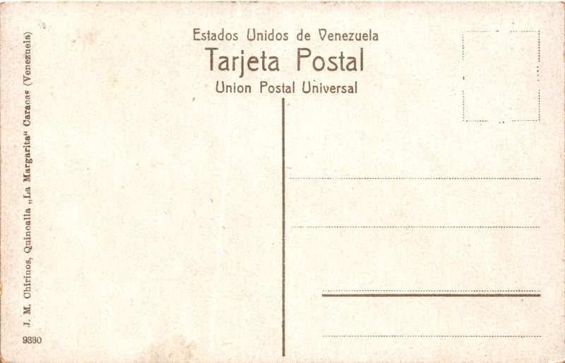 Teatro Municipal, Caracas, Venezuela, J. M. Chirinos, Quincalla Postcard