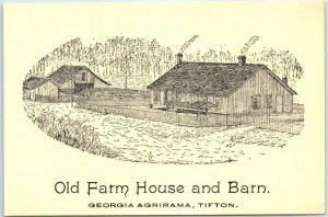 M-11524 Old Farm House and Barn Tifton Georgia