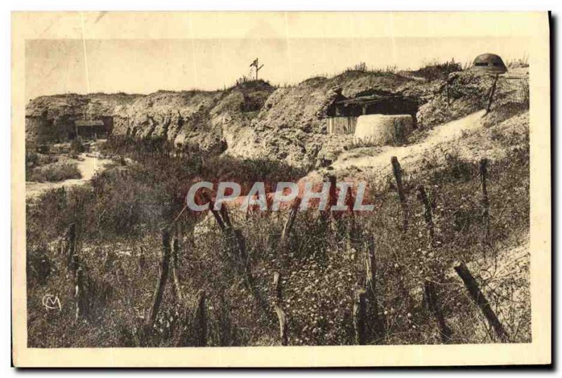 Old Postcard Fort Douaumont Army