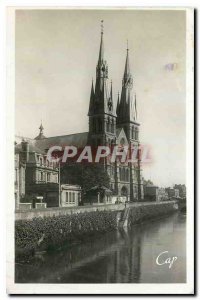 Old Postcard Chalons sur Marne The Notre Dame