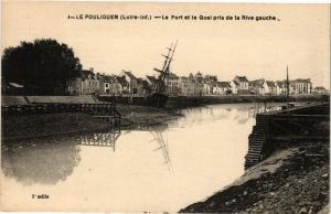 CPA Le POULIGUEN - Le Port et le Quai pris de la Rive gauche (242854)