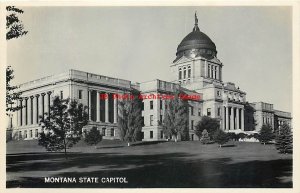 MT, Helena, Montana, RPPC, State Capitol Building, Exterior View, Photo