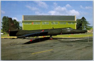 Lockhead TR-1A 80-70 of 17Th RW at RAF Wyton Steve Hill Photo Postcard