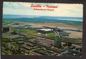 WA Seattle Tacoma Airport Airplanes Washington State Postcard