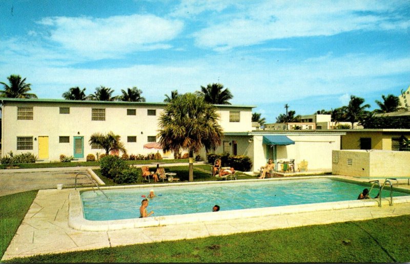 Florida Fort Lauderdale Jolly Shores Apartment Motel