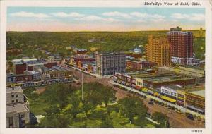 Oklahoma Enid Birds Eye View 1951 Curteich