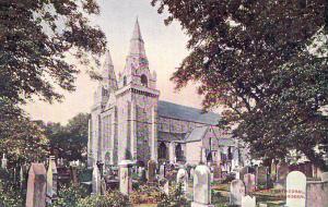 B27.Vintage Postcard.Old Machar Cathedral,Aberdeen.1904