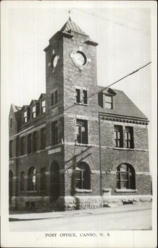 Canso NS Nova Scotia Post Office Real Photo Postcard | Canada - Other /  Unsorted, Postcard / HipPostcard