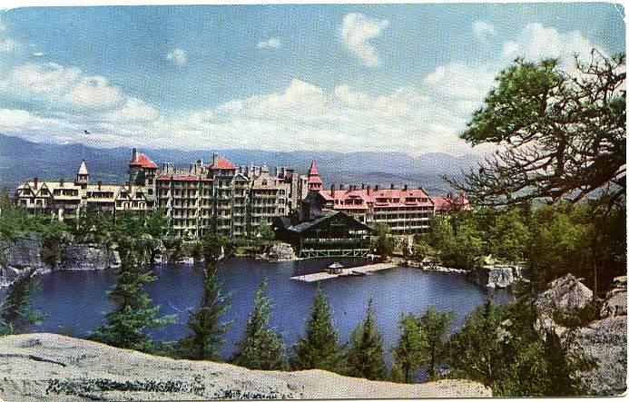 lake Mohonk Mountain House Catskill Mountains - NY - pm 1956