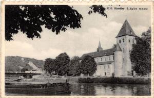 B93562 hastiere l eglise romane real photo belgium