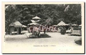 Paris - 10 - Cottages Cycle - L & # 39Oasis - Old Postcard