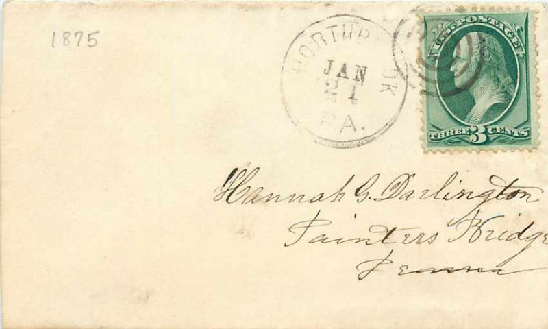 Letter Covers USA 3c 1875