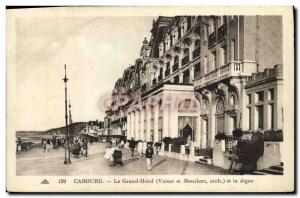 Old Postcard Cabourg Grand Hotel