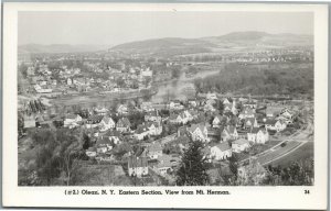 OLEAN NY EASTERN SECTION VINTAGE REAL PHOTO POSTCARD RPPC