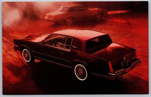 Vtg Cadillac For 1983 Automotive Car Advertising Chrome Luxury Postcard