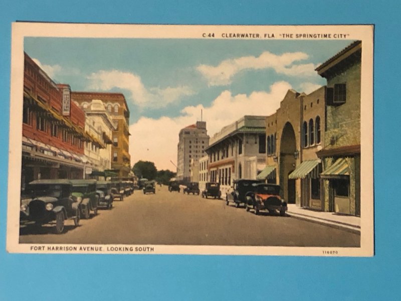 Vintage Ft. Harrison Avenue, Clearwater, Florida (FL-125)