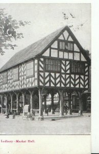 Herefordshire Postcard - Ledbury - Market Hall - Ref 9370A