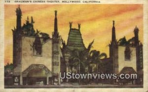 Grauman's Chinese Theater - Hollywood, California CA  