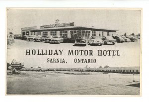 Canada - ON, Sarnia. Holliday Motor Hotel, Restaurant ca 1950's